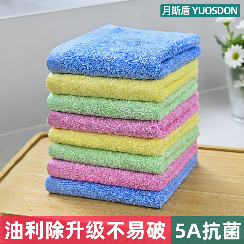 ✅ 기름 제거 주방용 수건, 수세미, 목재 섬유 주방용 천, 붙지 않는 기름 걸레, 주방용 물 흡수 및 청소 용이