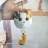 Contrasting color cat [keychain]