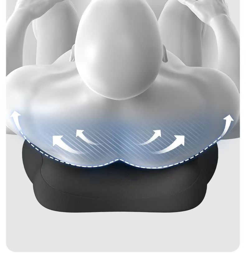 Cross-Border Foreign Trade Car Headrest, Neck Pillow, Lumbar Support, Car Lumbar Cushion, Lumbar Support, Memory Foam Seat Cushion