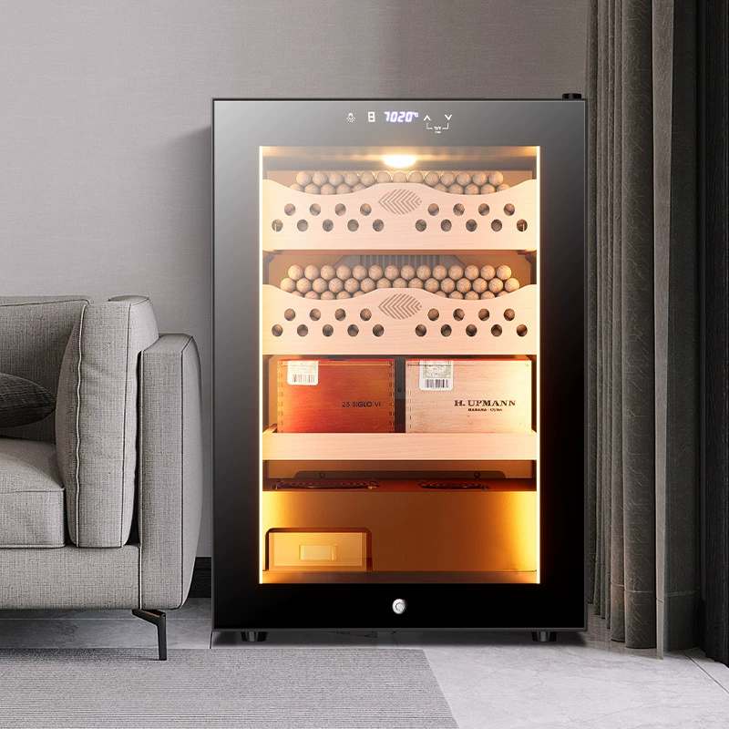 Соляный дракон 50C1 Интеллектуальная постоянная температура и влажность сигарный шкаф