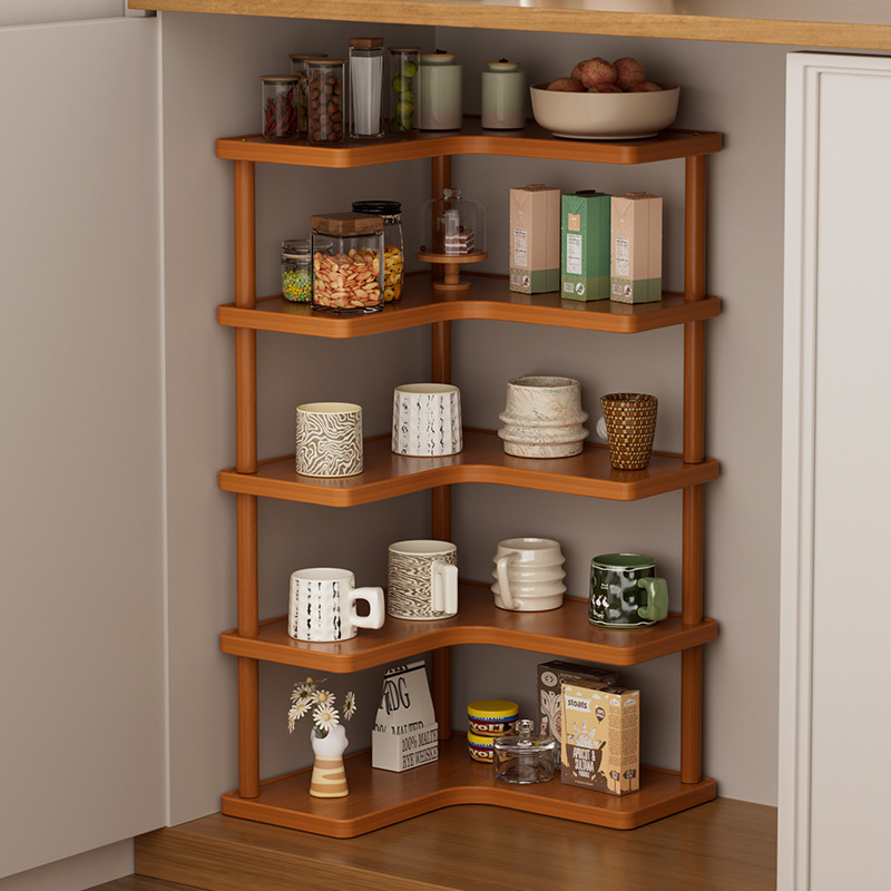Desktop Storage Rack, Corner Cup Holder, Tea Cup, Coffee Cup, Water Cup, Tea Set, Small Cup Holder on the Table