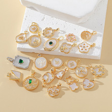 ��ɫ18k�����ƽ���iؐĸ�ĸ�쉋diy����朵����Ʒ�������