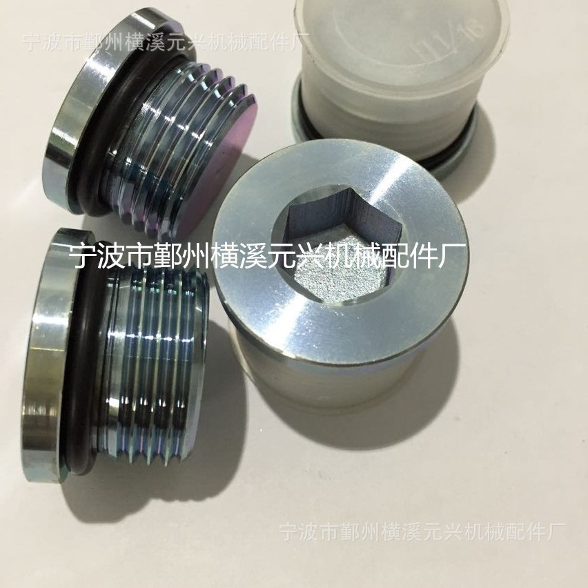 专业高品质美制SAE外螺纹带O形圈液压油塞