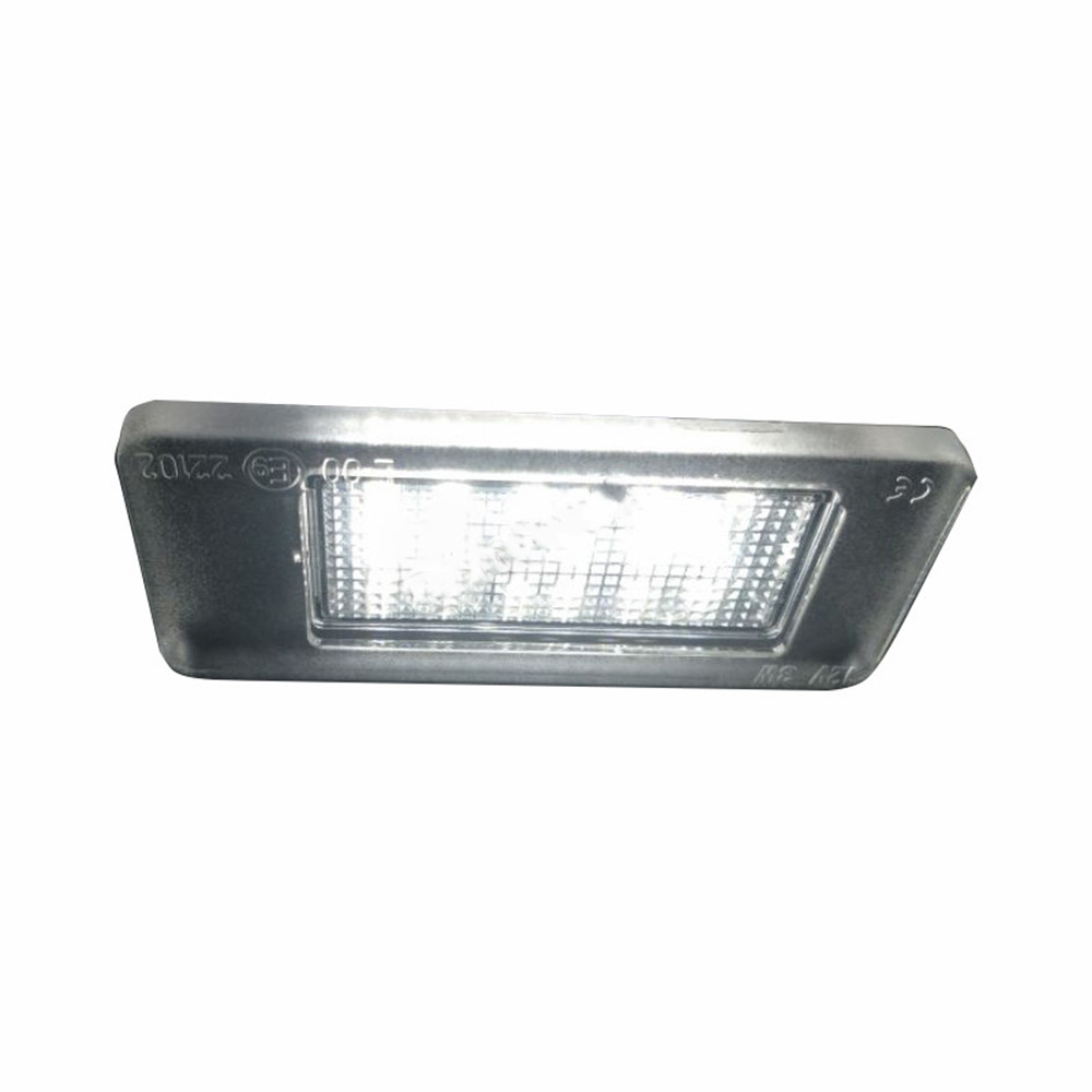 2Pcs18 Lights Black Led License Plate Light Suitable for Nissan Serena C27 16-19 Years Cross-Border Hot Sale