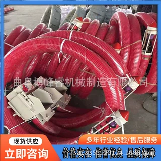小麦玉米水稻绞龙抽粮机动力快 现货粮食仓库软管车载式吸粮机