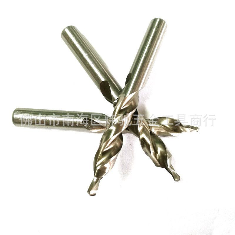 Factory customized non-standard step drill taper handle straight handle twist drill countersunk head drill left drill point round turning tool 4.5*8 Factory customized non-standard step drill taper handle straight handle twist drill countersunk head drill left drill point round turning tool 4.5*8