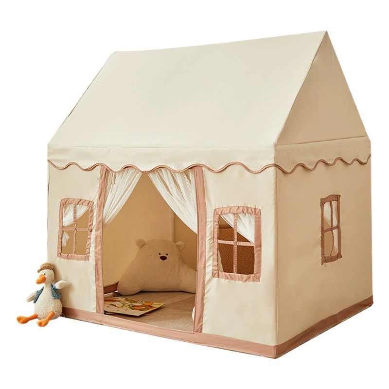 Детская палатка Дом принцессы Замок для мальчиков и девочек игрушечная палатка крытый игровой домик игрушечный сон раздельная кровать подарок
