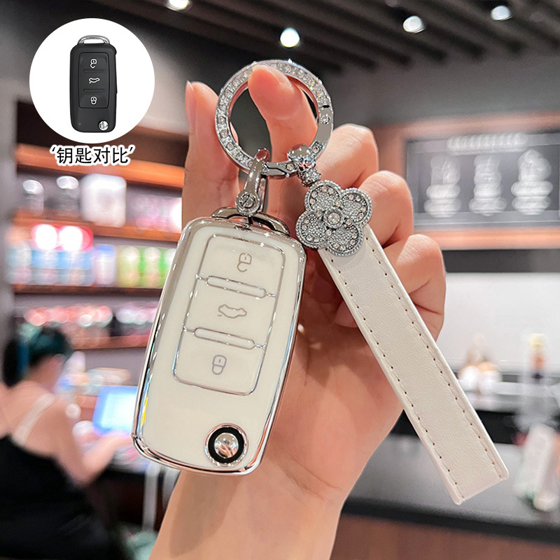 [폭스바겐 모델 A] 실버 엣지 화이트 + 뉴 네잎 클로버