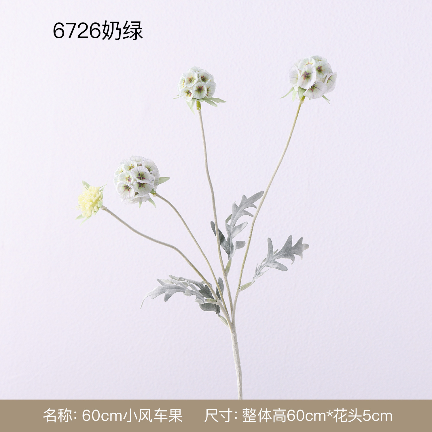 60cm 작은 풍차 과일-6726 밀크 그린