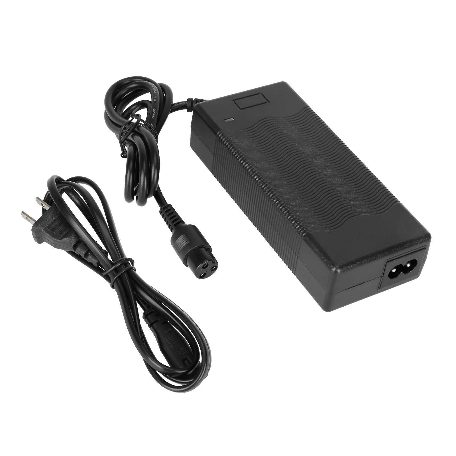 42V/36V2A电动车电动滑板车DC头大航空头锂电池充电器圆头电源线