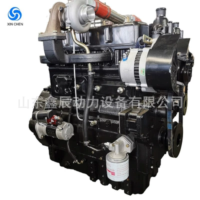 Zh4102Y4 Diesel Engine for Forklifts, Four-Cylinder Stepless Speed Transmission with Air Pump, Special Engine for Loaders