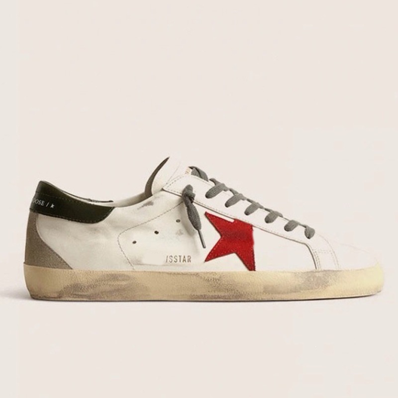 Coreano 2026 cuero hecho viejos zapatos sucios pareja zapatos de estrellas sucios zapatos casuales de moda de skate zapatos blancos pequeños