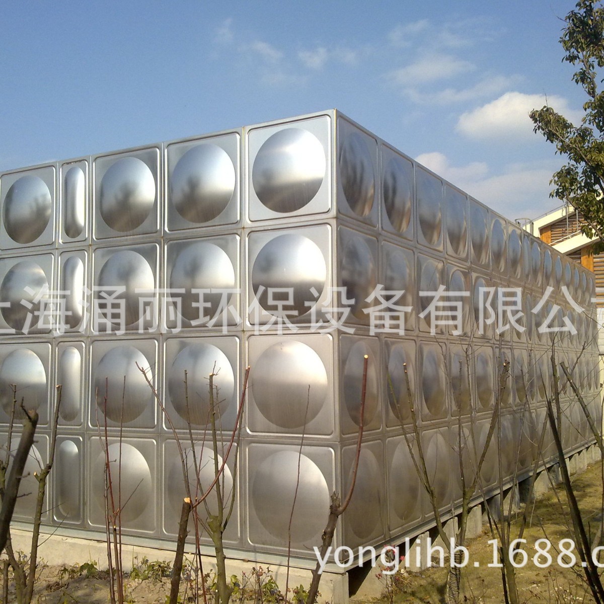 现货供应容量5吨不锈钢水箱　不锈钢水塔　不锈钢储水罐