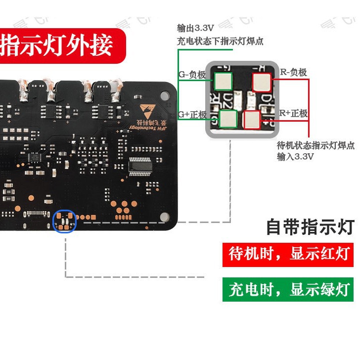 High-power 20W car wireless charging module 12V fast charging three-coil mobile phone wireless charging module universal modification