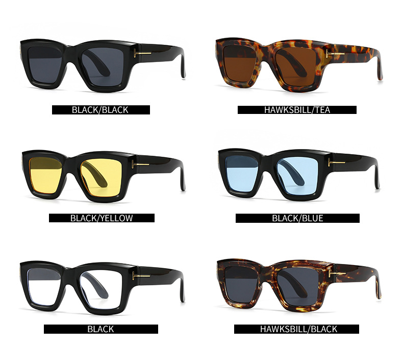 Vintage Style Classic Style Geometric PC UV400 Protection Square Full Frame Women's Sunglasses display picture 4