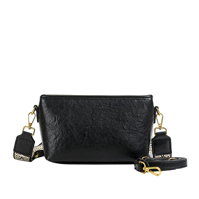 Bolsa de comercio exterior ultra caliente para mujeres 2025 nuevo bolso de hombro casual universal de alta calidad con una correa de hombro ancha bajo la braza