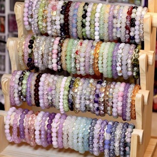 Su circle inventory wholesale lucky bag handstring ultra-high Yan value ins stall live glass handmade bracelet girl explosions