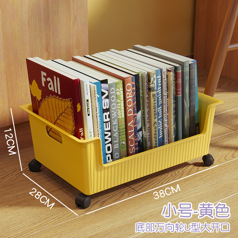 Estudiante libro merienda gabinete de almacenamiento rack de almacenamiento dormitorio Mesa mochila estación polea carro móvil con ruedas