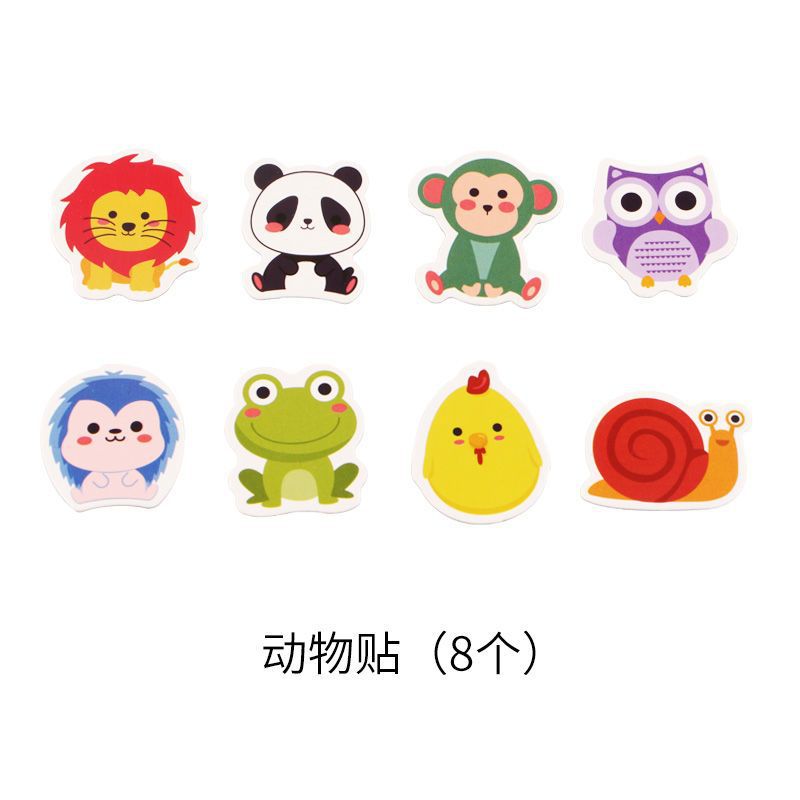 Accesorios de tablero de dibujo para niños sin polvo tiza pluma de agua pizarra borrador etiqueta magnética Tian personaje rejilla rollo papel simple trazo