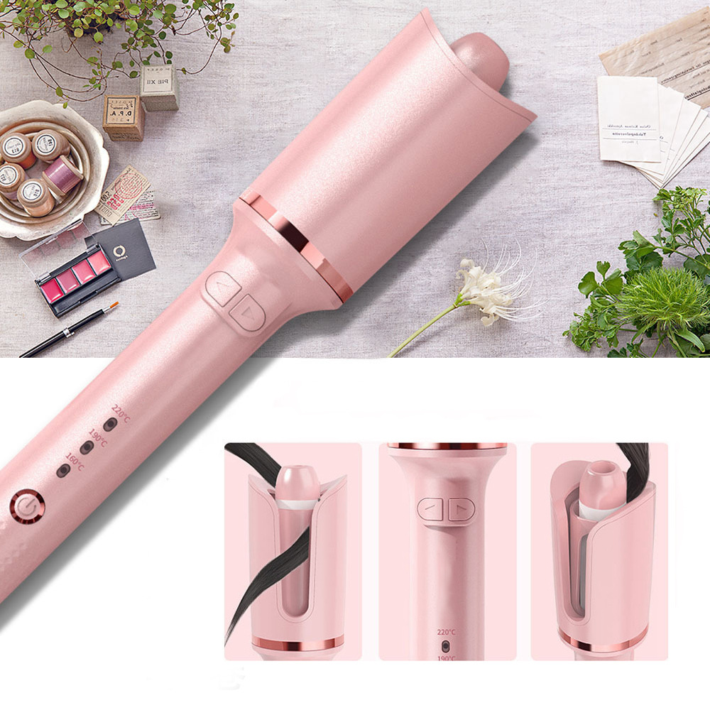 mesky亚马逊自有品牌卷发器迷你魔术卷发棒无线电动自动卷发器