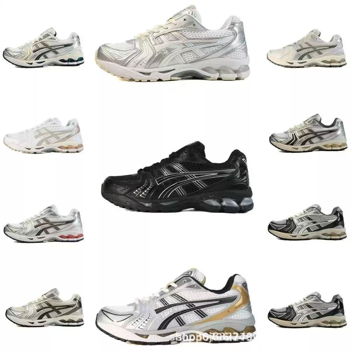 Putian Shoes Gel-Kayano14 Arthur Mesh Versatile Wear-Resistant Breathable Men's and Women's Running Shoes Export 36-47