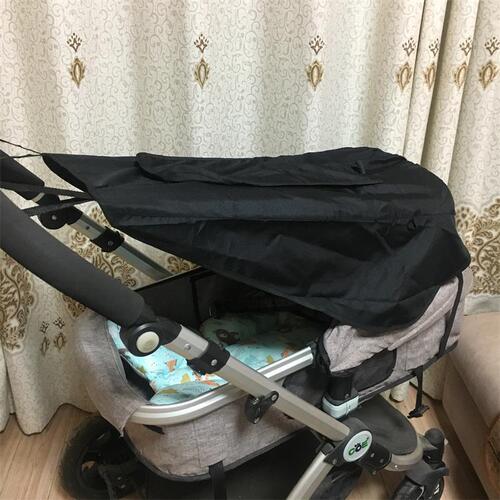 High landscape two-way baby stroller awning accessories blackout sun protection cover awning universal hot sale