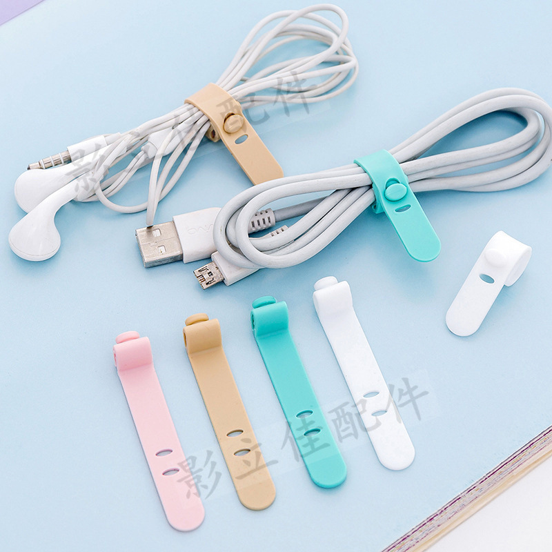 Anti-Lost Earphone Storage Soft Tape, Data Cable Organizer, Cable Management Strap, Cable Winder Anti-Lost Earphone Storage Soft Tape, Data Cable Organizer, Cable Management Strap, Cable Winder