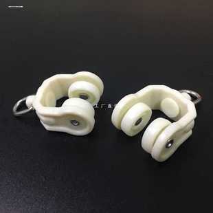 ✅ Curtain Track Pulley Hook Old-Fashioned Accessories Roller Bed Curtain Door Curtain Buckle Curved Track Slide Rail Wheel Static