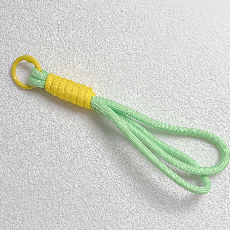 免打结半成品伞绳包挂可爱钥匙扣圆环串珠diy编绳材料手机链配件|undefined