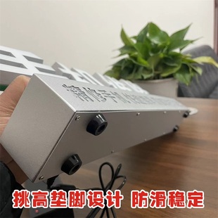 J8 Recycling Repair Desktop Luminous Professional Counter Mini Word Base Light Sign Desktop Film 3D Mobile Phone Store Display G3