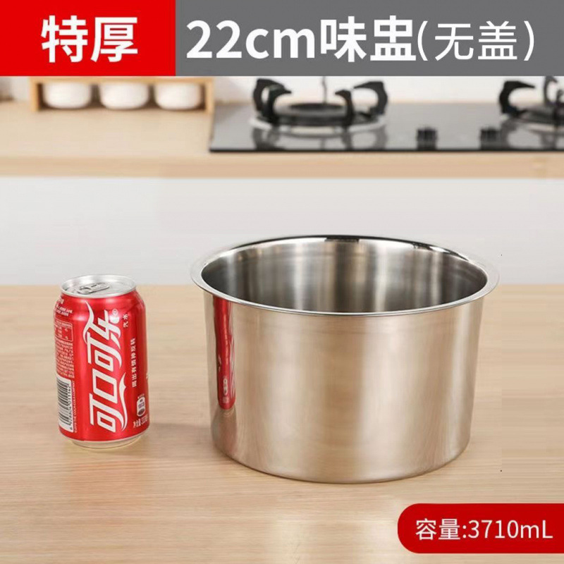 304 de acero inoxidable con tapa caja de sabor de hotel cocina de almacenamiento de pimienta condimento condimento con recipiente de acero