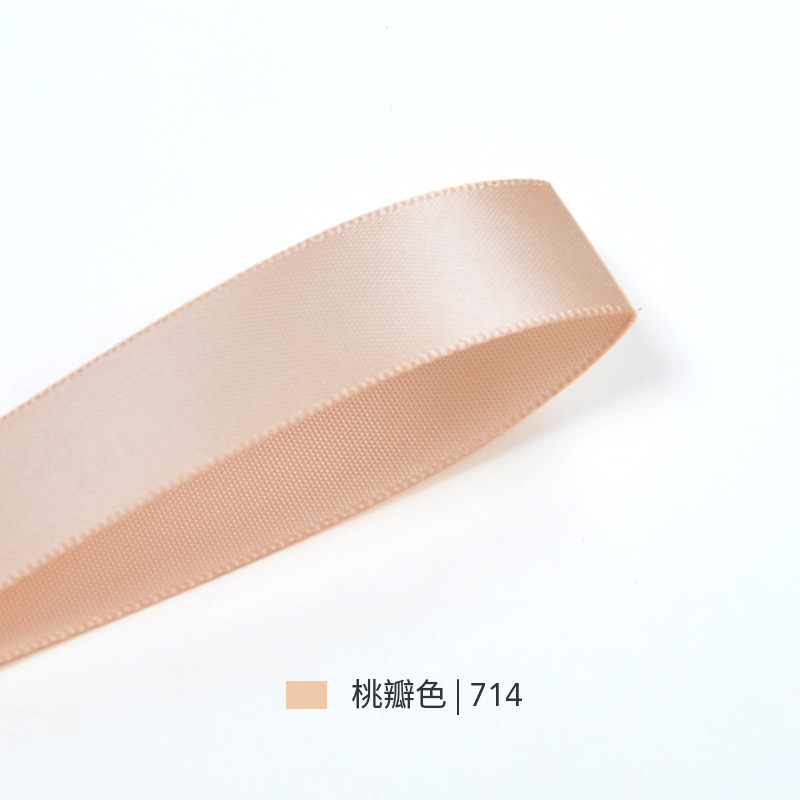 Cinta de satén de doble cara de 4 cm para decoración de globos de boda y festivales, accesorios de embalaje coloridos DIY, accesorios para el cabello, embalaje de regalo.
