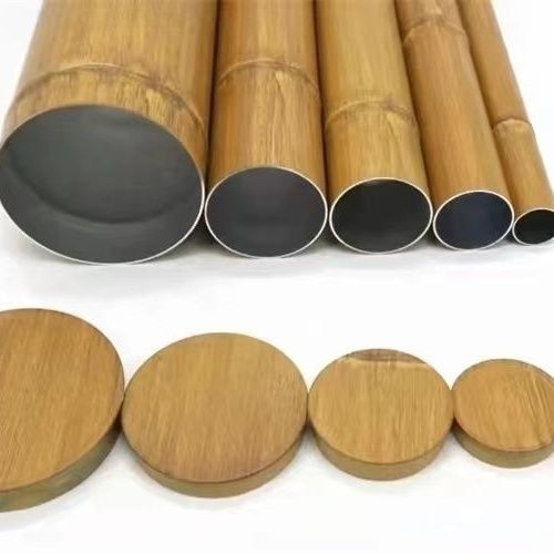 铝竹排园林手感外墙纹仿真竹铝合金景观竹节竹管铝空心管圆管