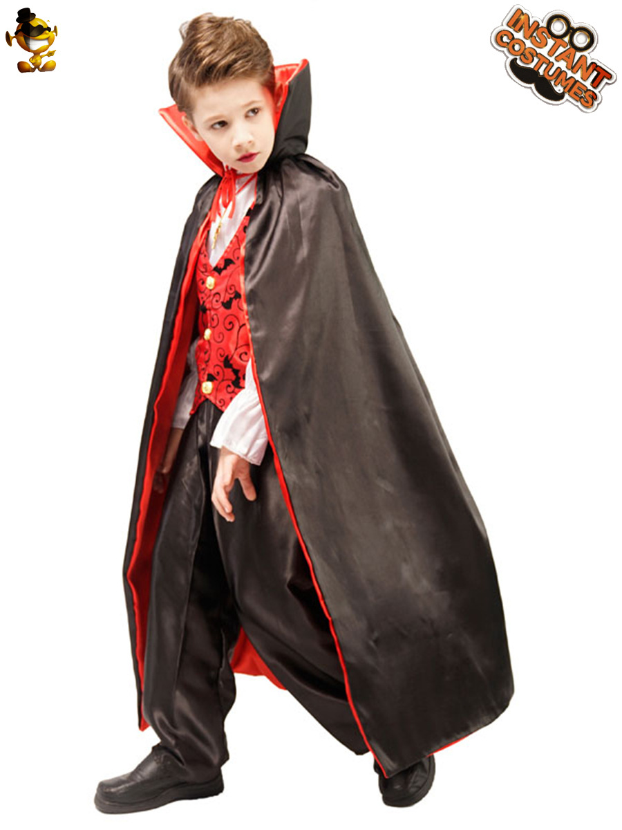 Transfronterizos suministro de Halloween horror trajes infantiles baile de maquillaje cosplay vampiro chico image 4