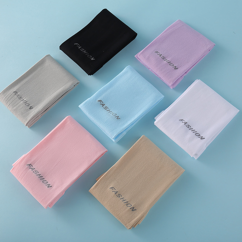 防曬袖套夏季戶外騎行冰絲袖套男女開車護臂套手套跨境廠家批發