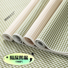 姨妈垫防水透气特价床垫宝宝凉席3D大号婴儿隔尿垫网眼可洗竹纤维