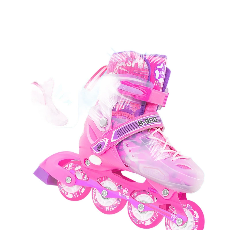 Детский набор для начинающих мальчиков, роликовые коньки для мальчиков и девочек