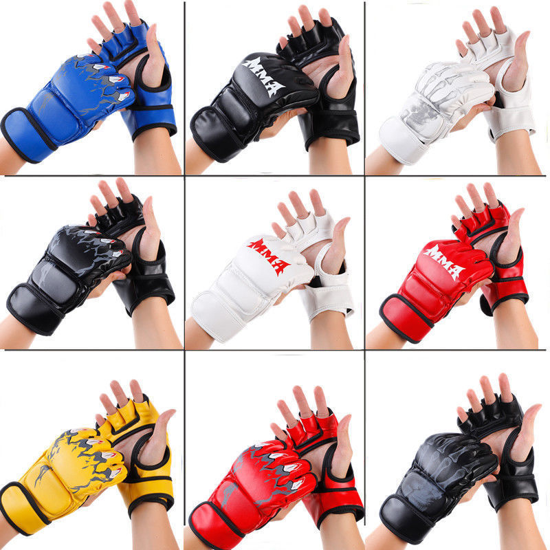 Boxing Gloves Men's Half-Finger Gloves Mma Free Fighting Women's Sanda Training Fighting Ufc Boxing Sandbag