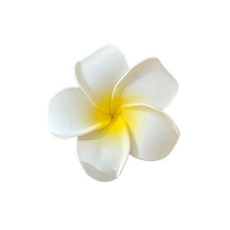 Huevo flores orejas frangeas flores agarrar clips atmósfera sensación de foto tocado correa de correa de alta elasticidad cabello cuerda para mujeres