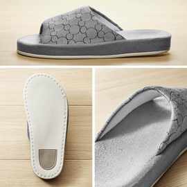 外贸出口日韩草席静音防滑拖鞋