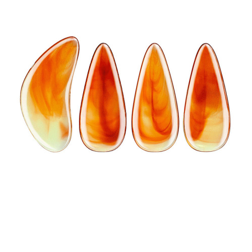 Guzheng nails double-sided curved tortoise shell color professional performance-grade adults and children beginners large, medium and small remote finger nails