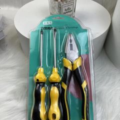 バイスセット三点セット家庭用工業ドライバーのバイスセットに厚いペンチが強力に通用します。