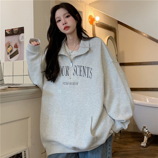 ��ʽ��ɫpolo�I�l��Ů���ﱡ���oversize㼑и�ζchic�������