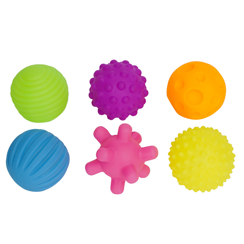 Juguetes para bebés mano agarrar bola bola bola Manhattan puzzle baño jugando agua niños pellizco pellizco juguetes de baño agua