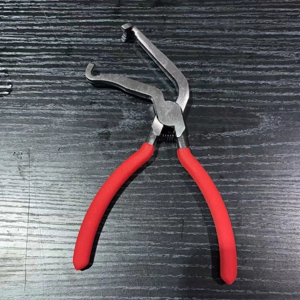 8-inch elbow, pure red handle of power-breaking pliers (1 handful)
