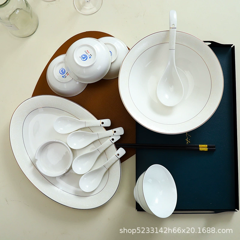 Ceramic tableware, set, Birthday gift