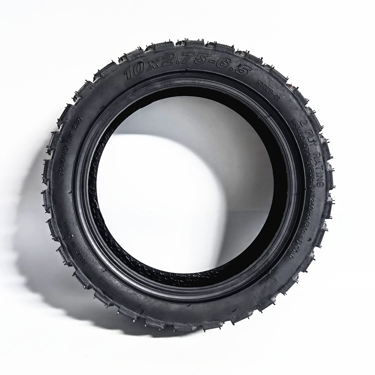 10-inch 10x2.75-6.5 Electric Scooter Tire 255*70 Inflatable Tire 70/65-6.5 Off-Road Vacuum Tire