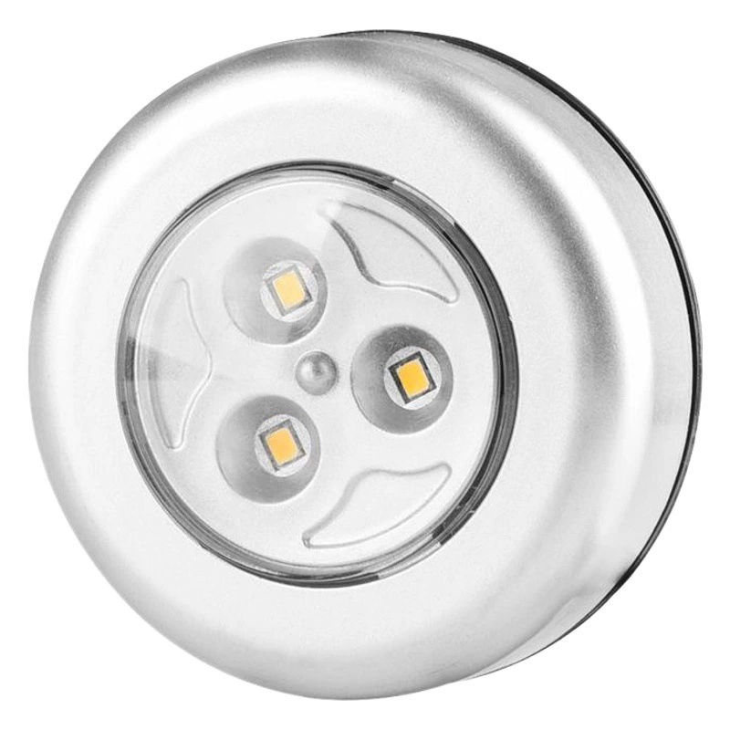 Модернизированный подсветка 3LED Pat Light Ночной свет Пресс-свет Для общежития Свет для шкафа Прикроватный свет Автомобильный свет