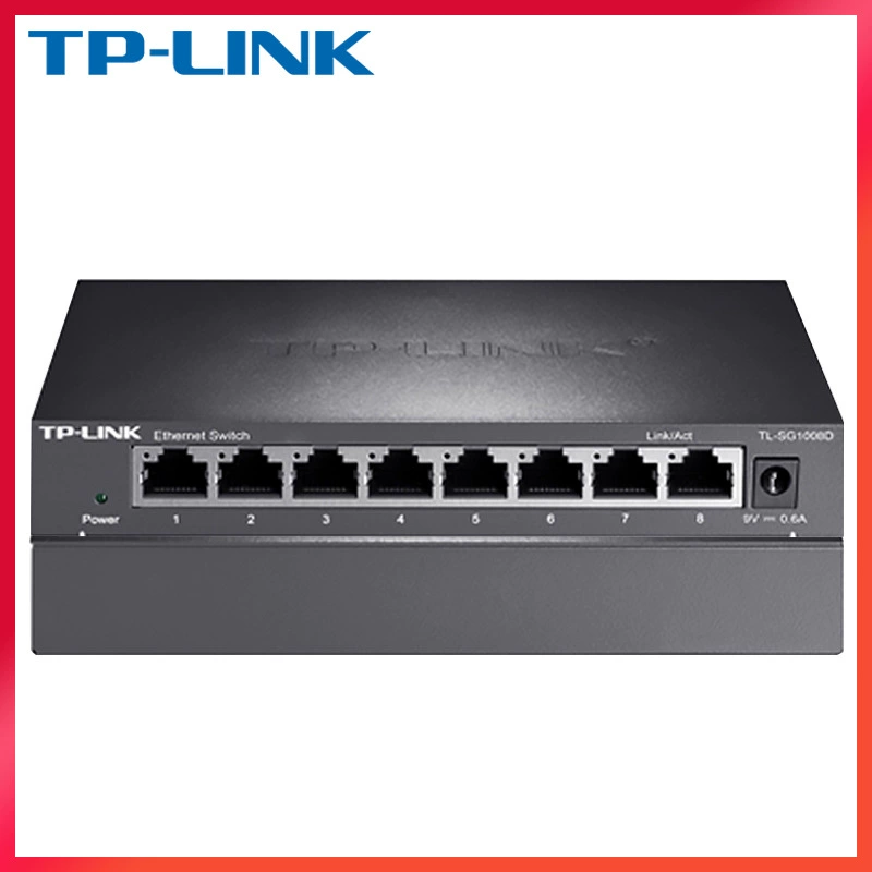 TP-LINK Switzer 8-порт SG1008D маршрутизатор объединяет полноформатный Gigabit коммутатор 1000M