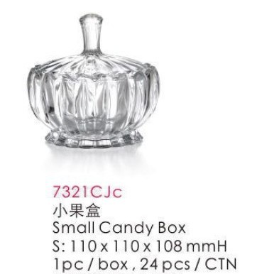 Luz de lujo de cristal plato de fruta KTV Hotel pierna alta grande tazón de fruta seca plato de aperitivos tazón de caramelo Cubo de fruta a rayas